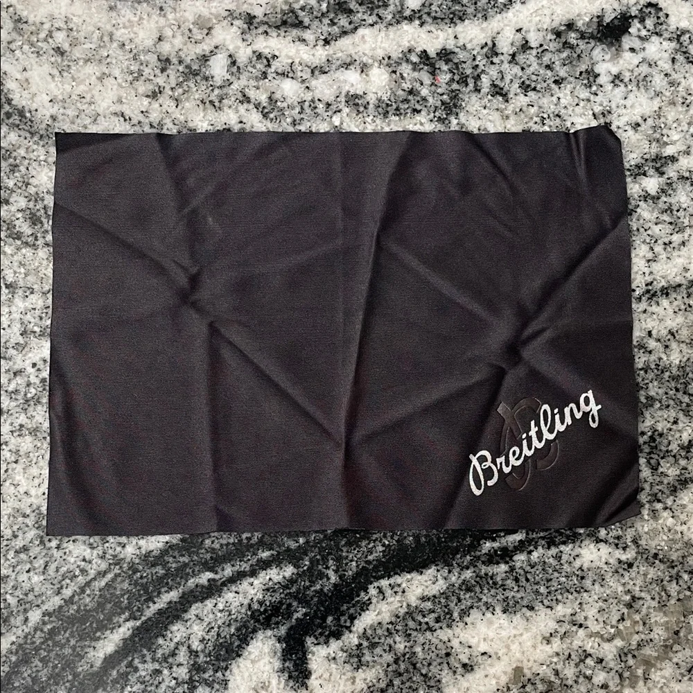 Breitling Black Zippered Travel Watch Case